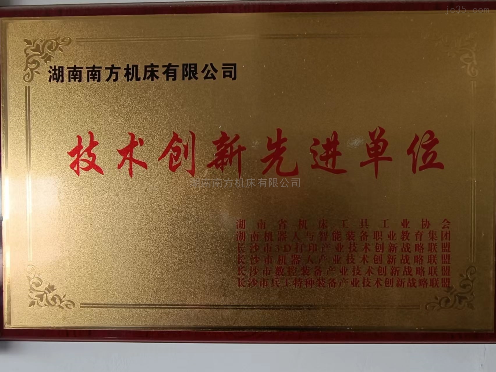 技(ji)術創新先(xian)進單位